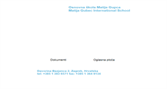 Desktop Screenshot of os-mgubec.hr